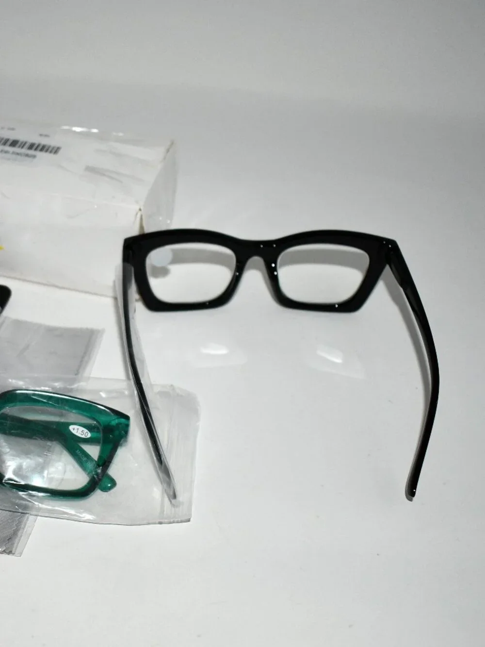 REAVEE 3 Pack Reading Glasses +1.50 Blue Light Blocking Oversized Square Readers